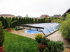 Elegant Neo Low Retractable Swimming Pool Enclosure Alukov