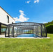 Omega High Retractable Swimming Pool Enclosure Alukov