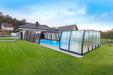 Omega High Retractable Swimming Pool Enclosure Alukov