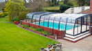 Omega High Retractable Swimming Pool Enclosure Alukov