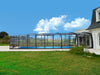 Omega High Retractable Swimming Pool Enclosure Alukov