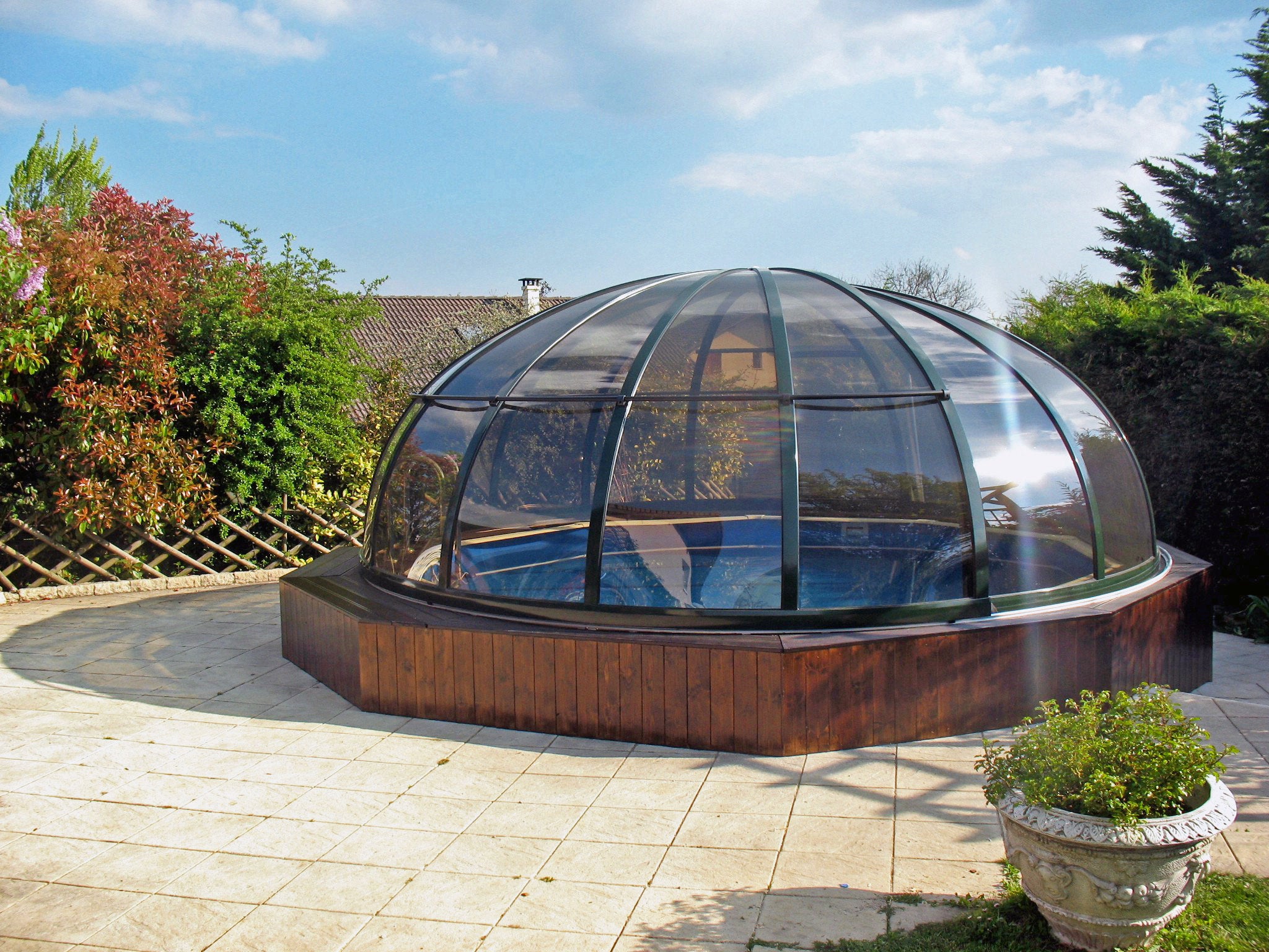 Orient Dome Circular Pool Enclosure Alukov