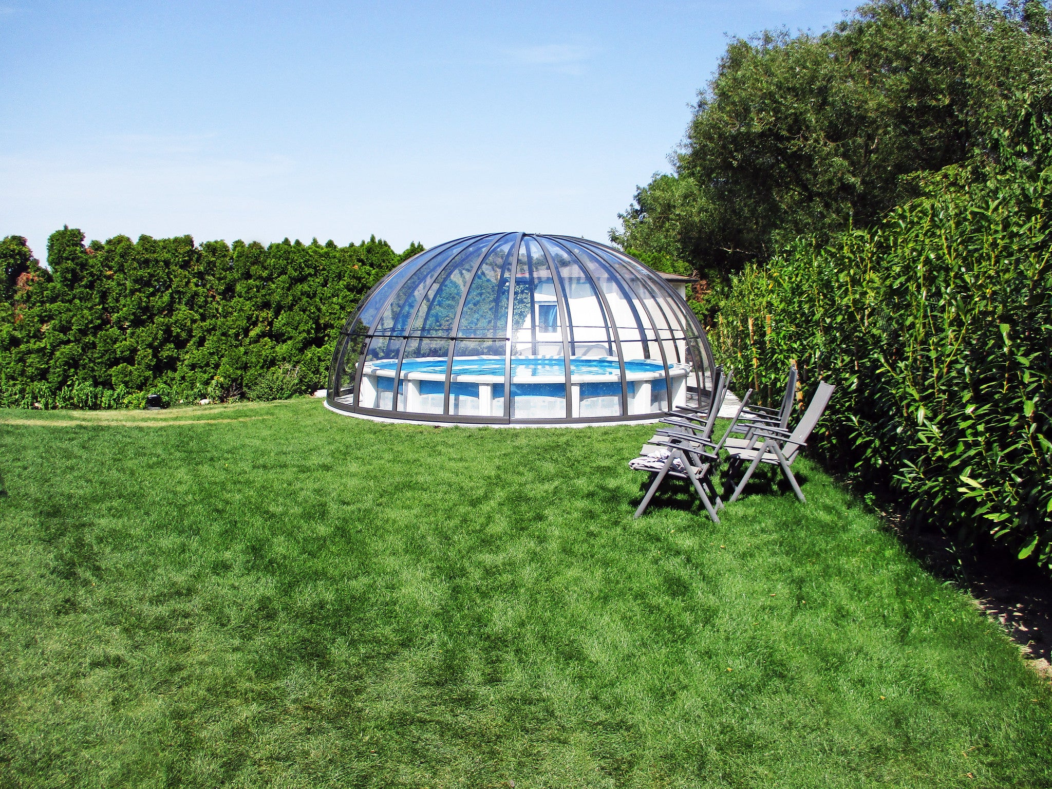 Orient Dome Circular Pool Enclosure Alukov