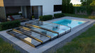Parade Low Ultra Low Telescopic Swimming Pool Enclosure Alukov