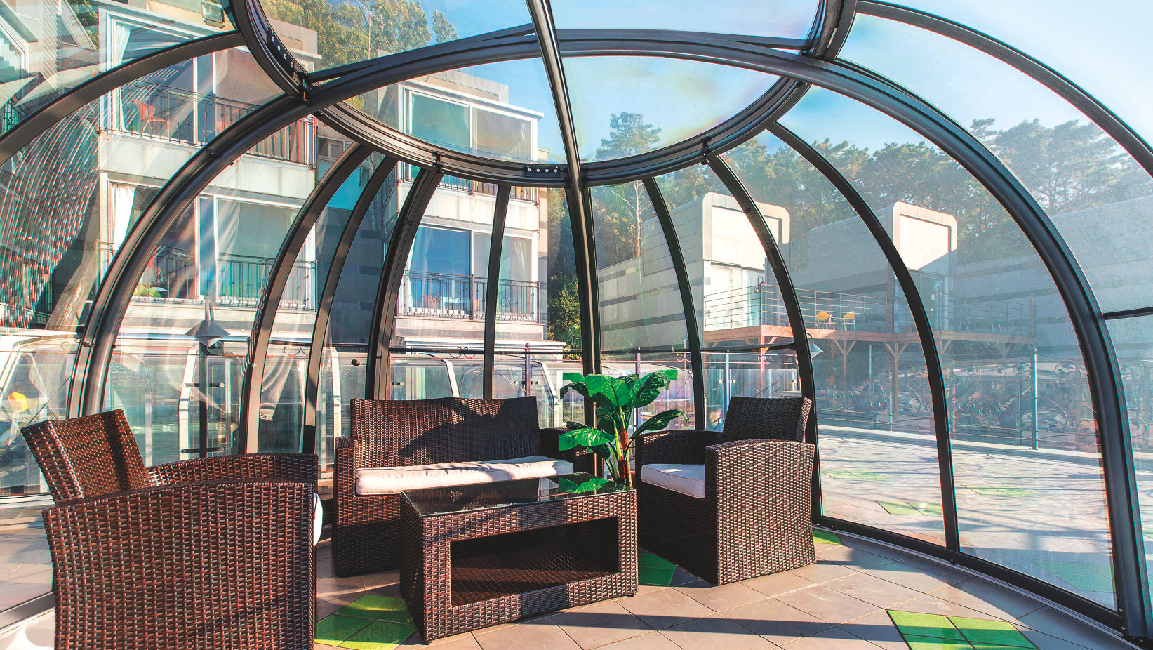Orlando Spa Dome Hot Tub Enclosure Alukov