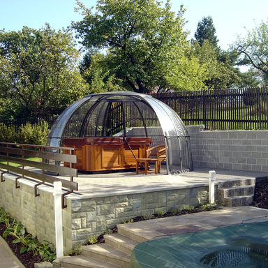 Orlando Spa Dome Hot Tub Enclosure Alukov