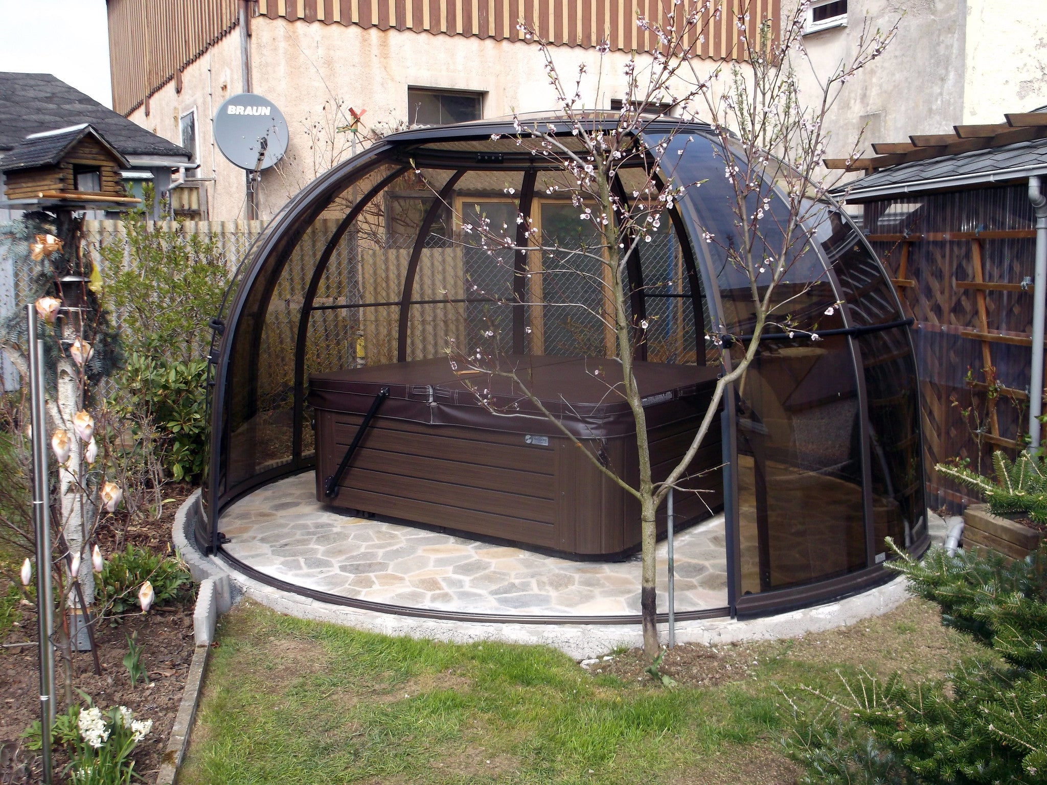 Orlando Spa Dome Hot Tub Enclosure Alukov