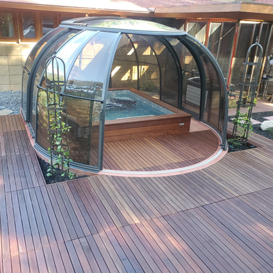 Sunhouse Spa Dome Hot Tub Enclosure Alukov