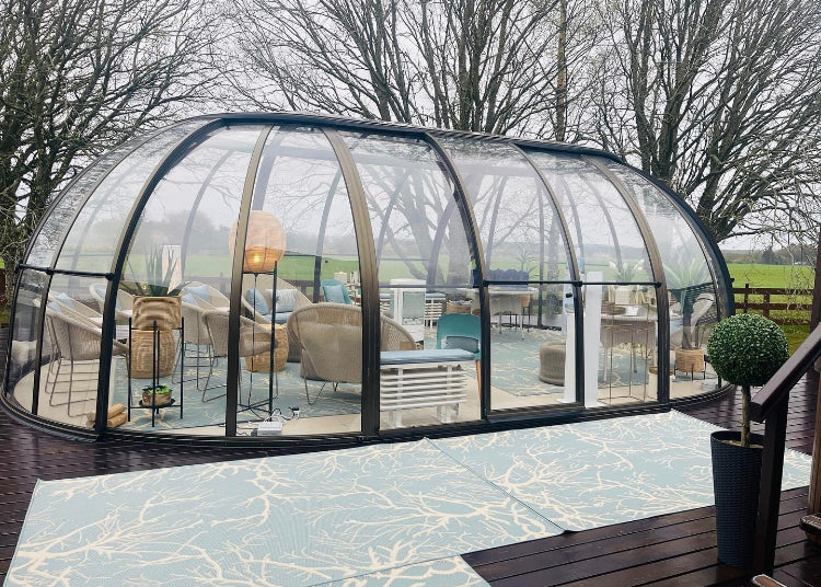 Sunhouse Spa Dome Hot Tub Enclosure Alukov