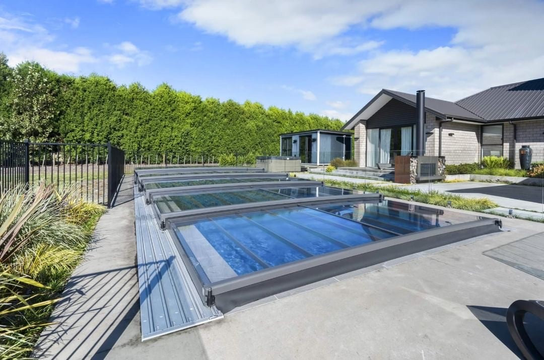 Terra Ultra Low Retractable Pool Enclosure Alukov