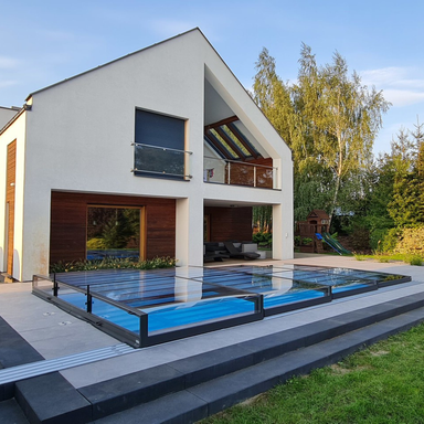 Terra Ultra Low Retractable Pool Enclosure Alukov