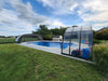 Tropea Neo Medium Height Telescopic Pool Enclosure Alukov