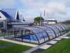 Tropea Neo Medium Height Telescopic Pool Enclosure Alukov