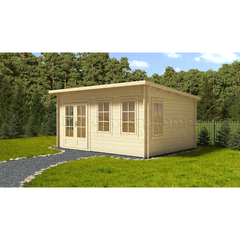 Eurovudas Atlant Log Cabin - 5m x 4m