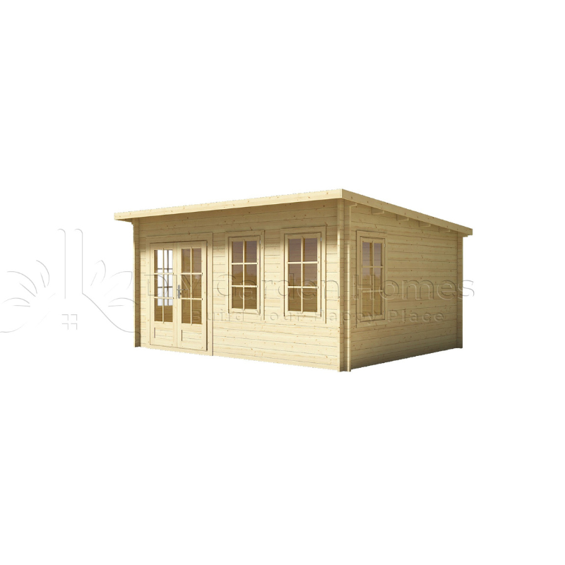 Eurovudas Atlant Log Cabin - 5m x 4m