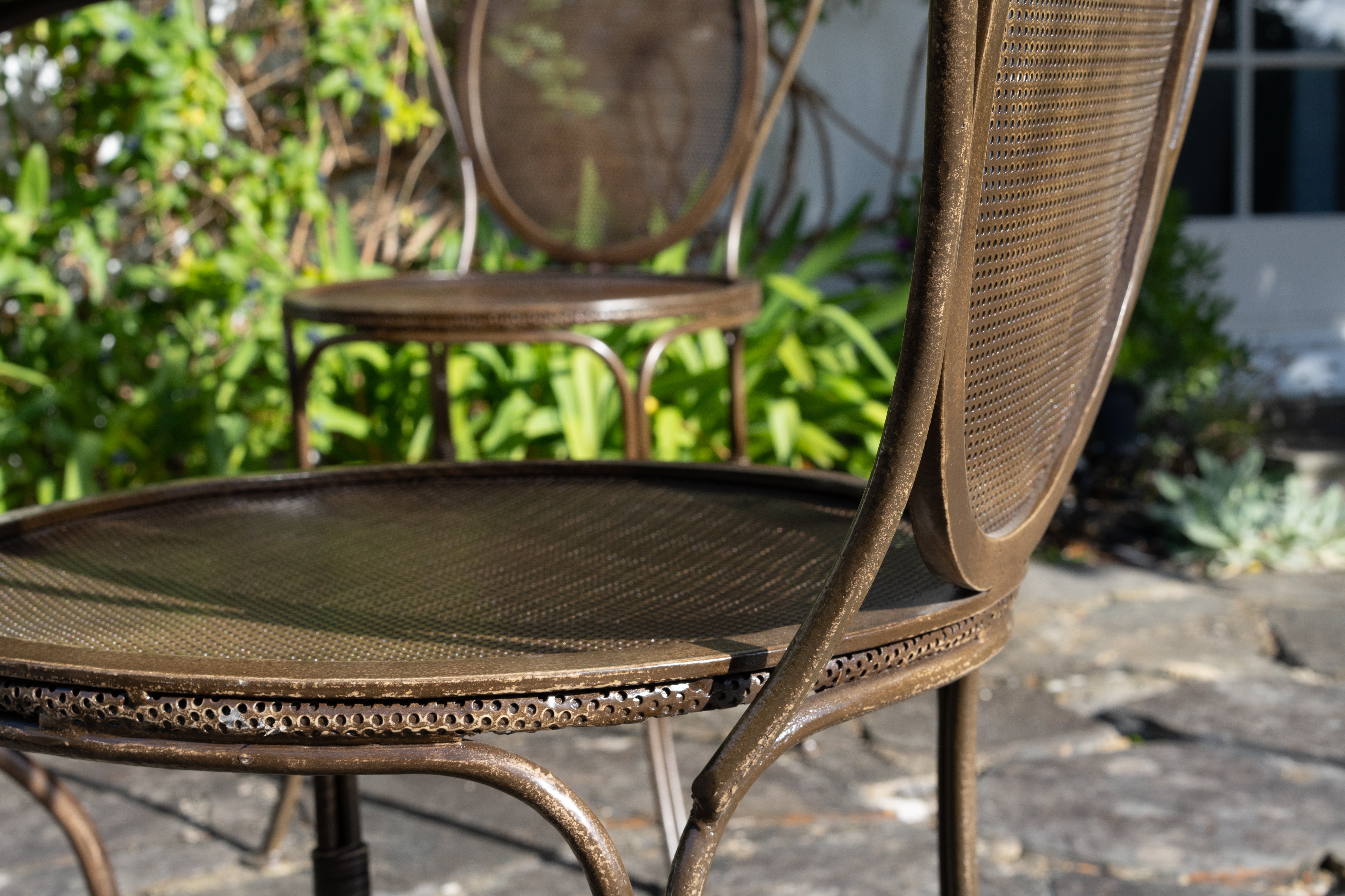 Nkuku Parwaha Iron Bistro Chair