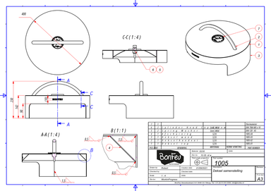 Full dimensions of the BonFeu Pizza Oven