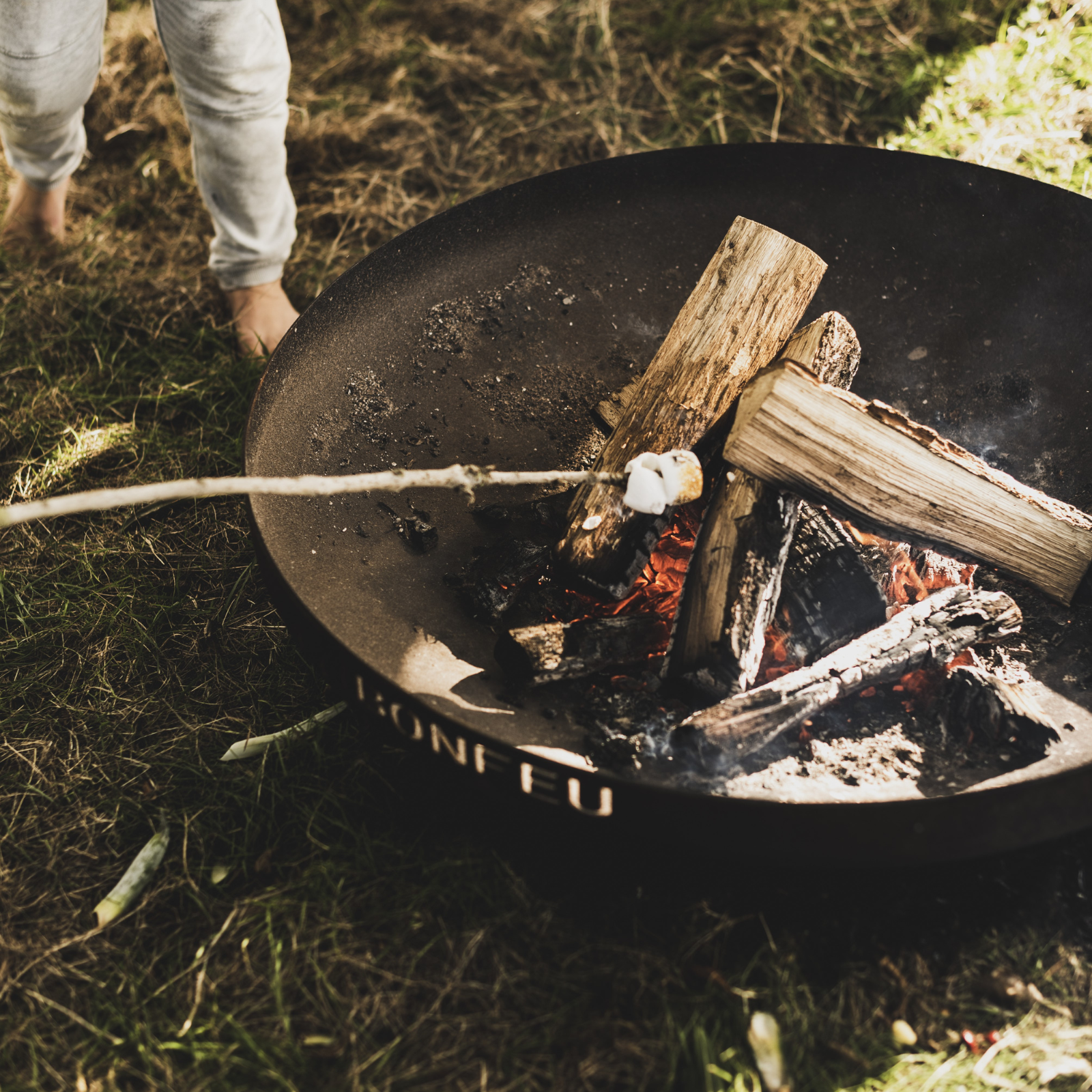 Bonfeu Bonbowl 80cm Outdoor Fire Bowl - Corten