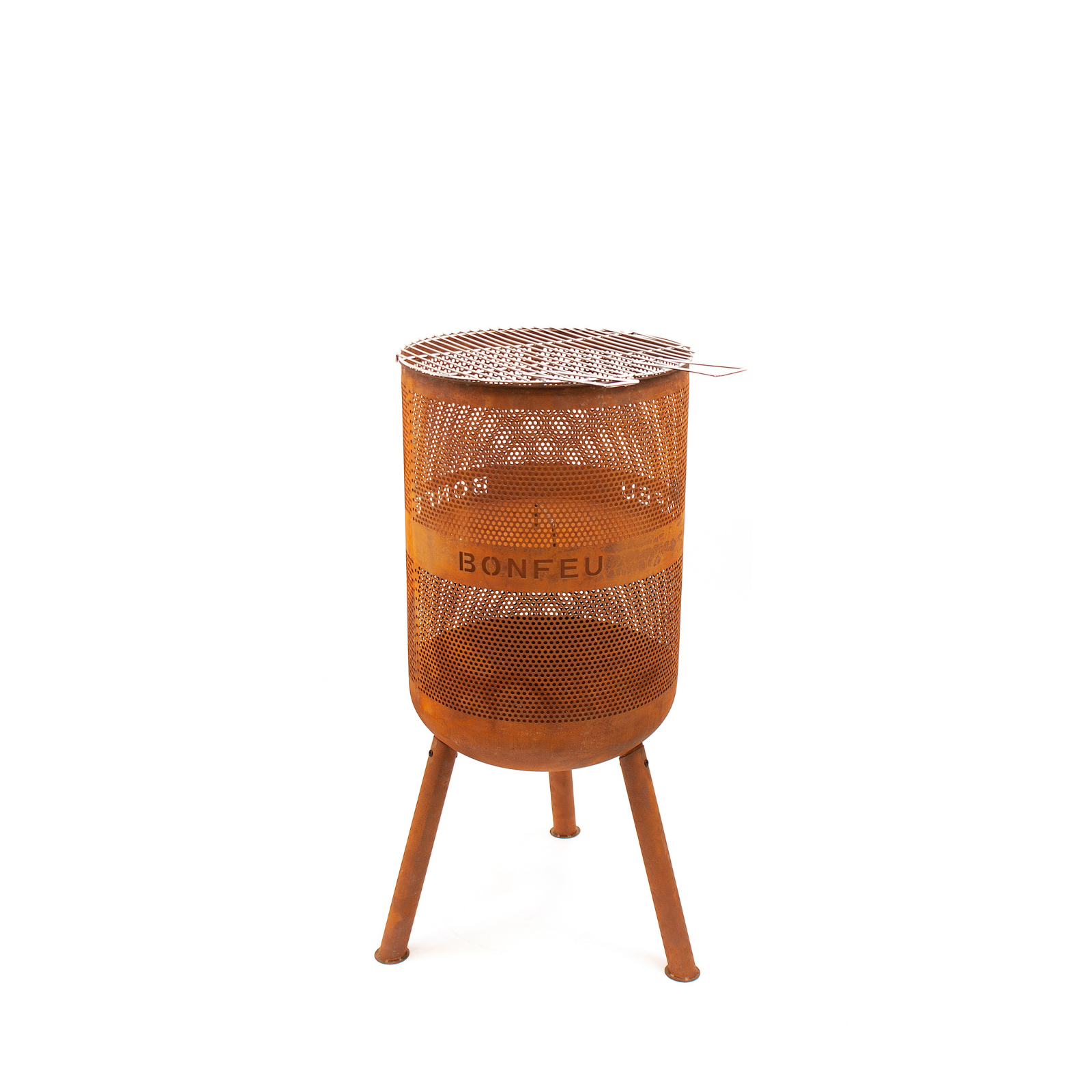 Bonfeu Bonves 34 Garden Fire Basket Grill - Corten