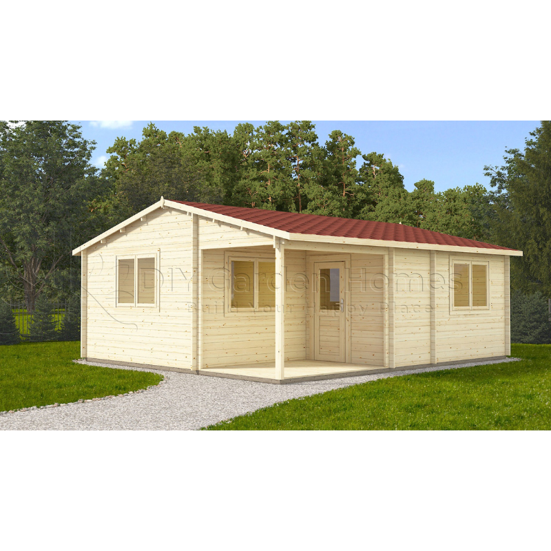 Eurovudas Bordo Log Cabin - 7m x 6m