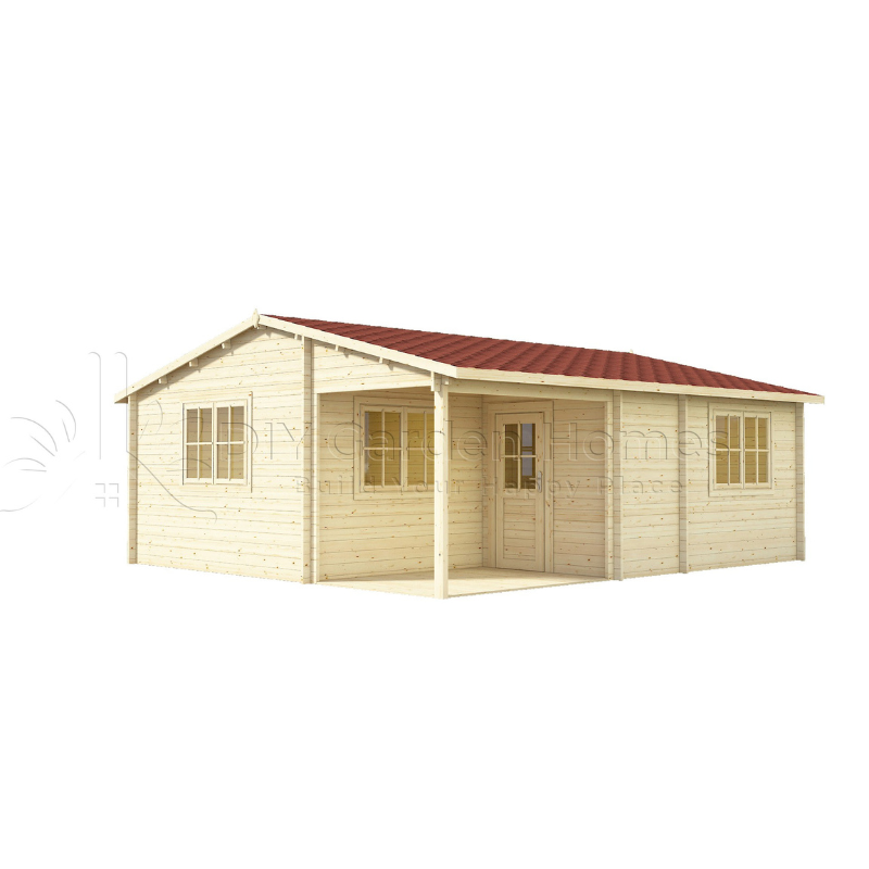 Eurovudas Bordo Log Cabin - 7m x 6m