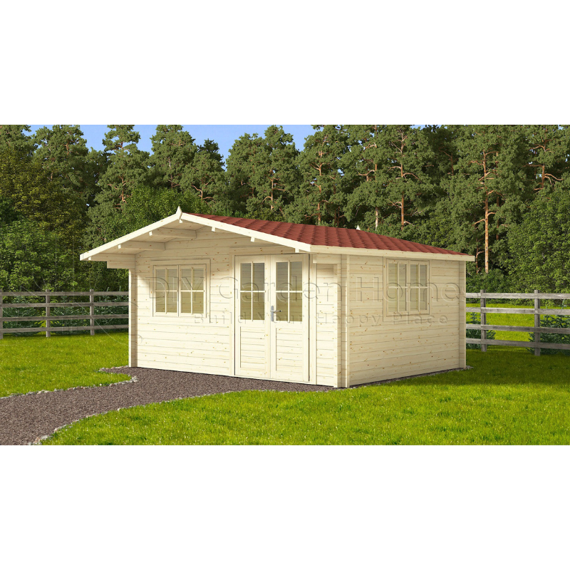 Eurovudas Bremen Log Cabin - 5m x 4m