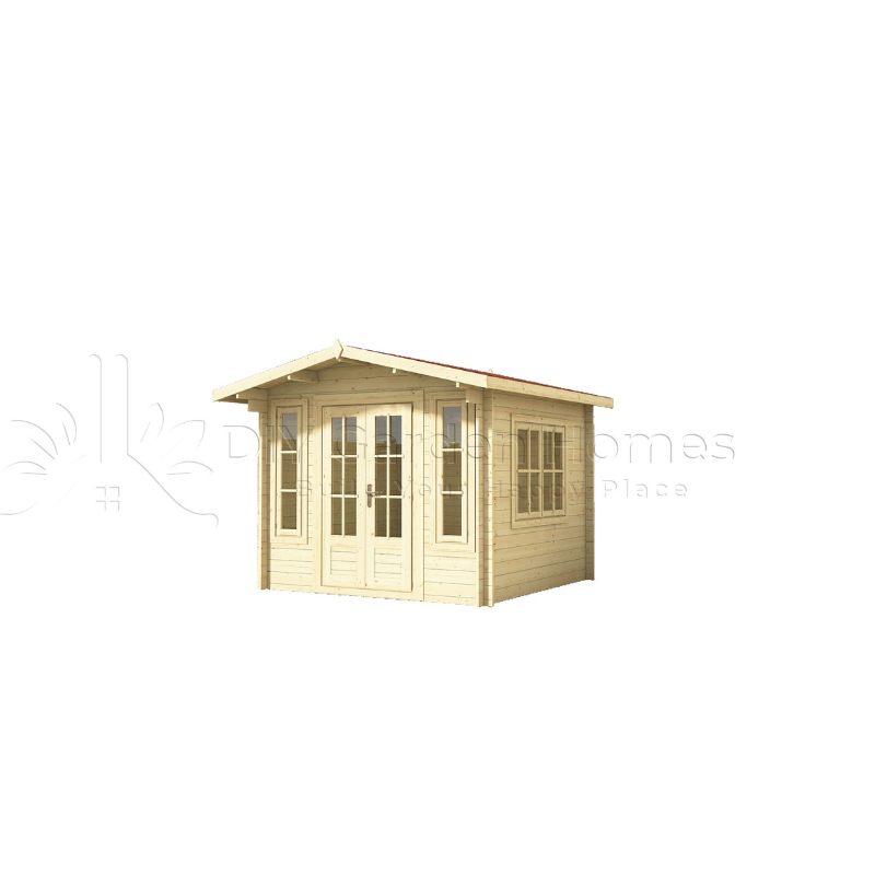 Eurovudas Brighton Log Cabin - 4m x 3m