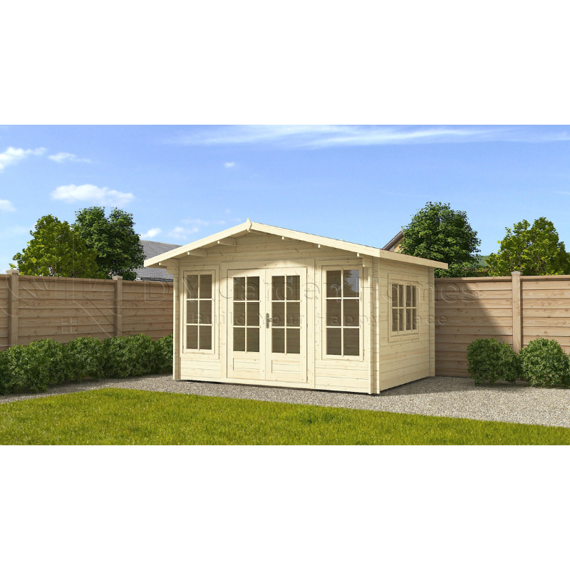 Eurovudas Brighton Log Cabin - 4m x 3m