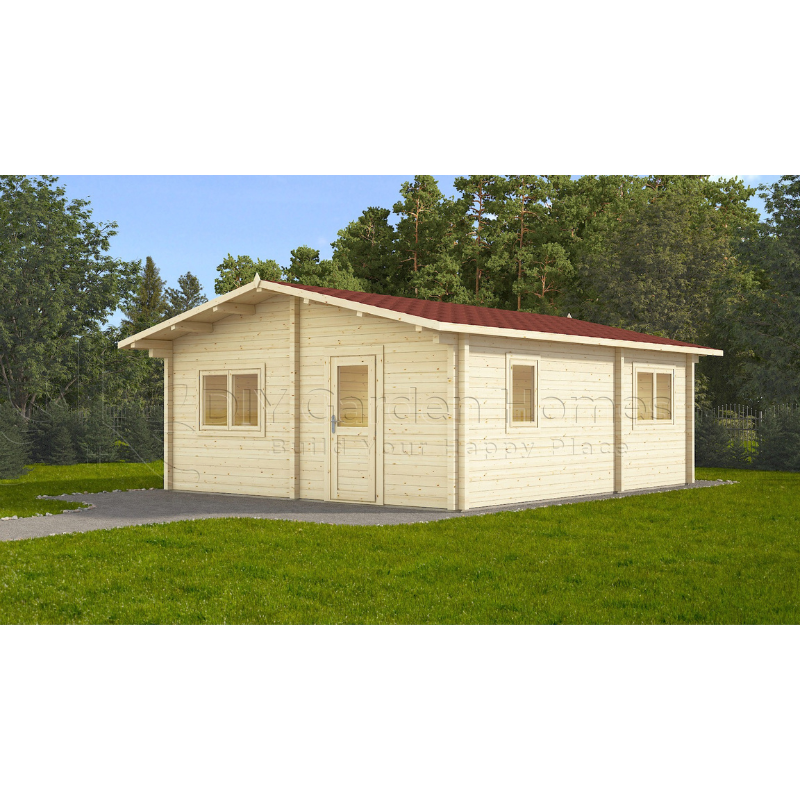 Eurovudas Bristol Log Cabin - 6m x 7m