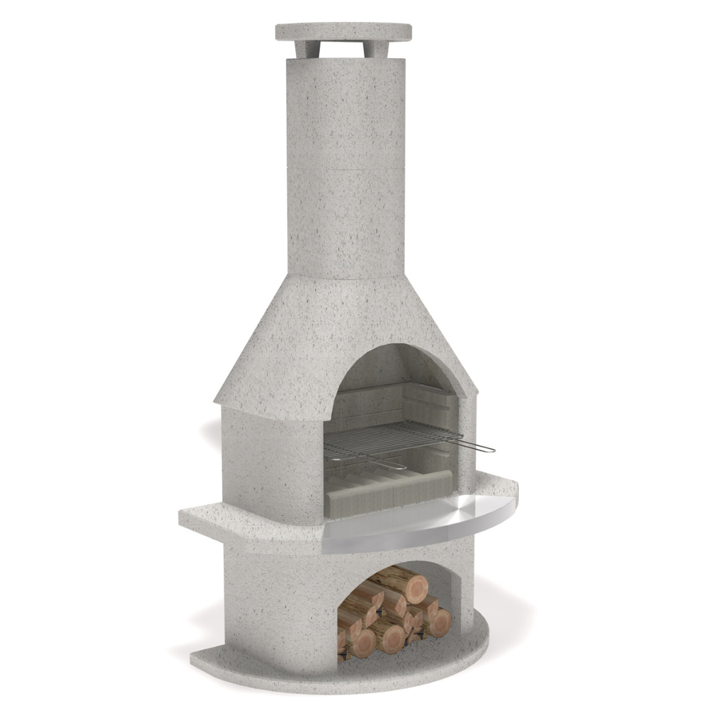Buschbeck Elba Masonry BBQ