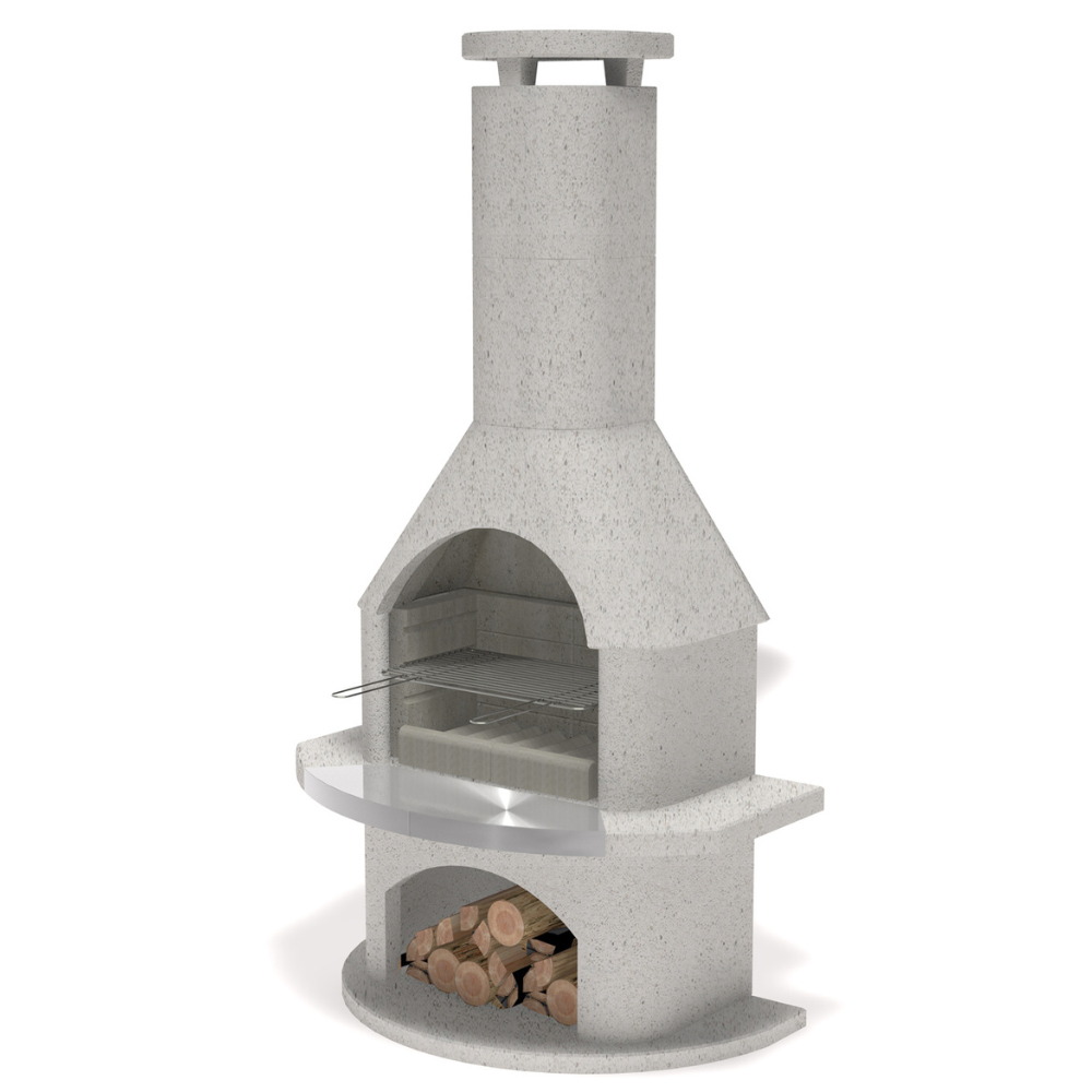 Buschbeck Elba Masonry BBQ