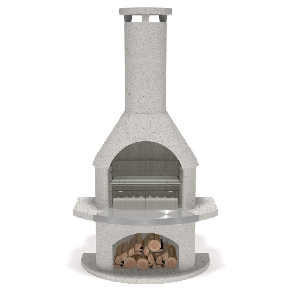 Buschbeck Elba Masonry BBQ