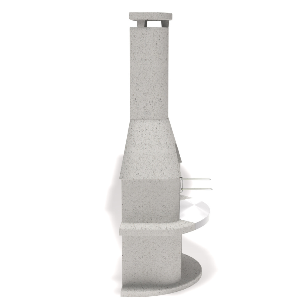 Buschbeck Elba Masonry BBQ