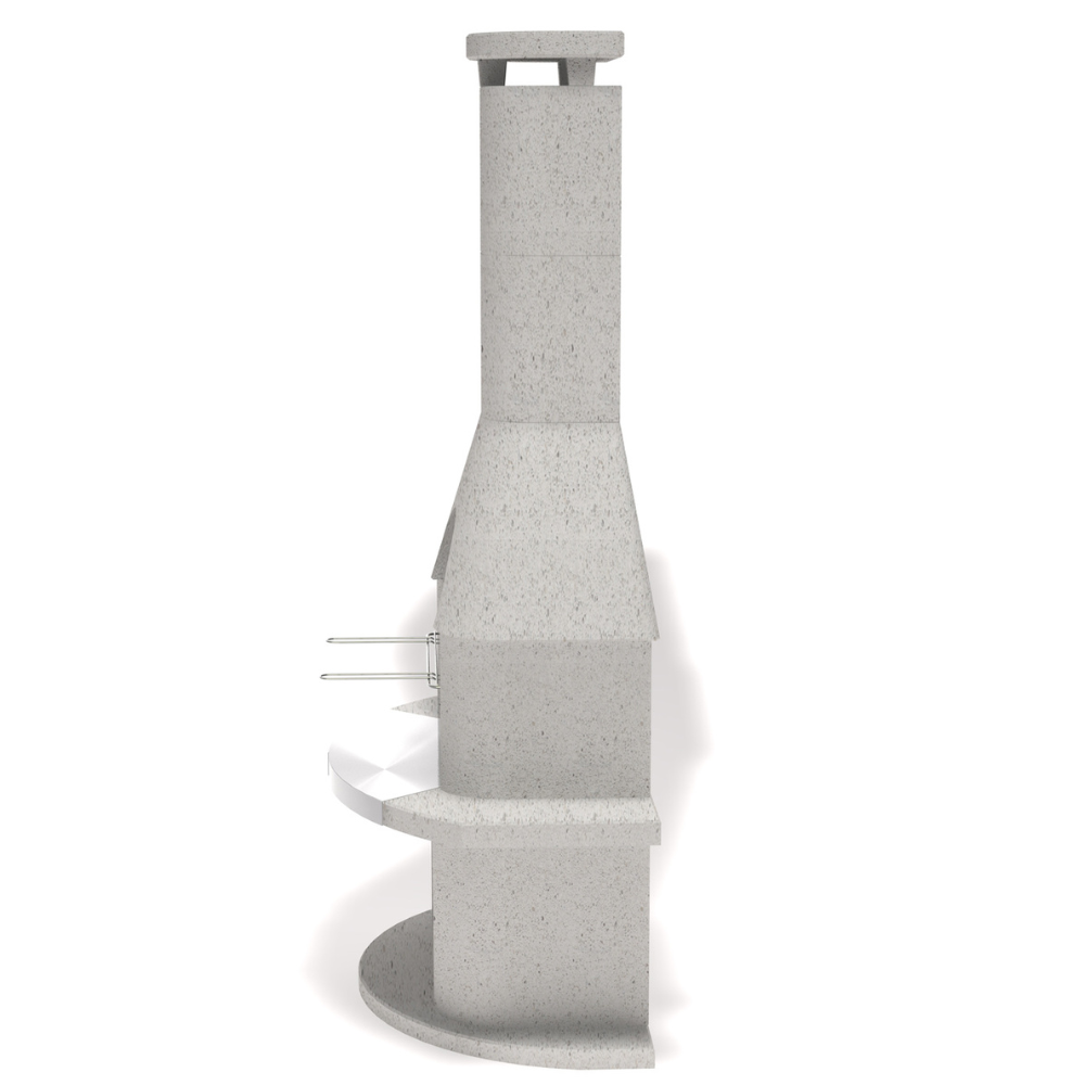 Buschbeck Elba Masonry BBQ