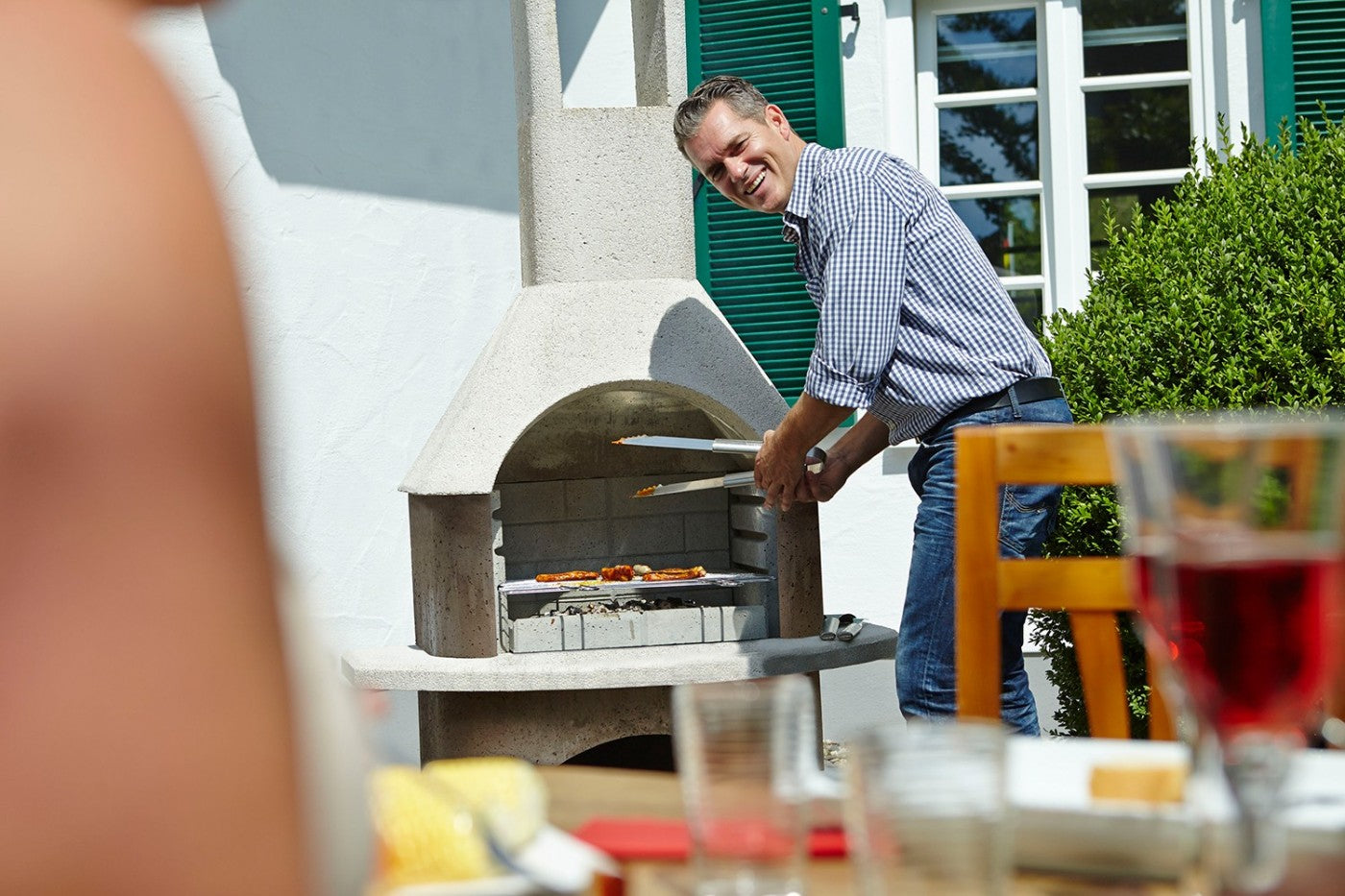 Buschbeck Milano Masonry BBQ
