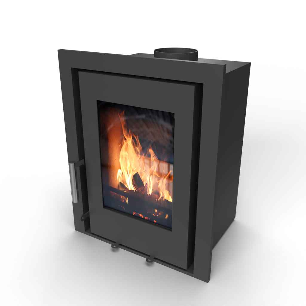 Saltfire CS5 Cassette 5kW Inset Stove Saltfire