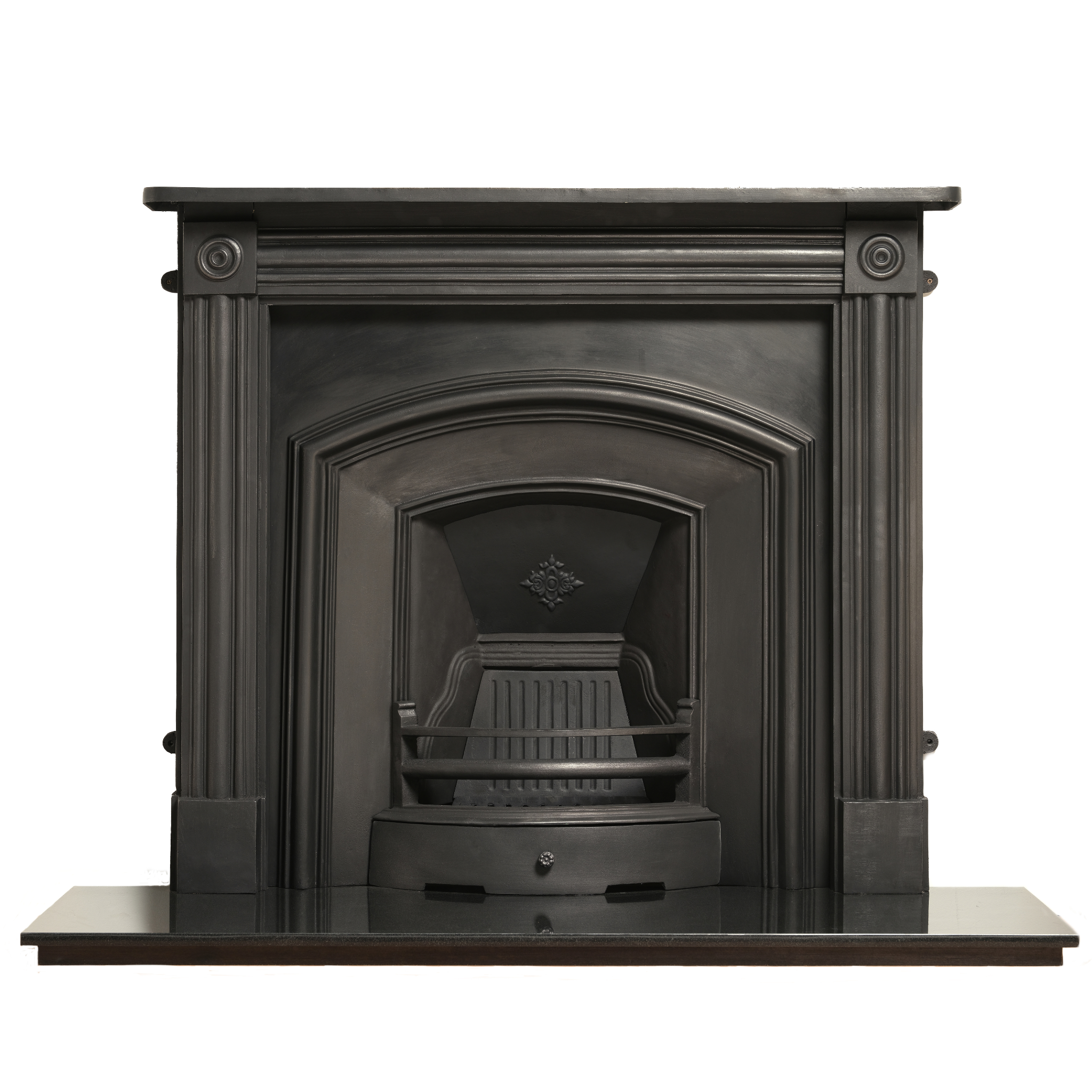 Carron London Plate Cast Iron Fireplace Insert