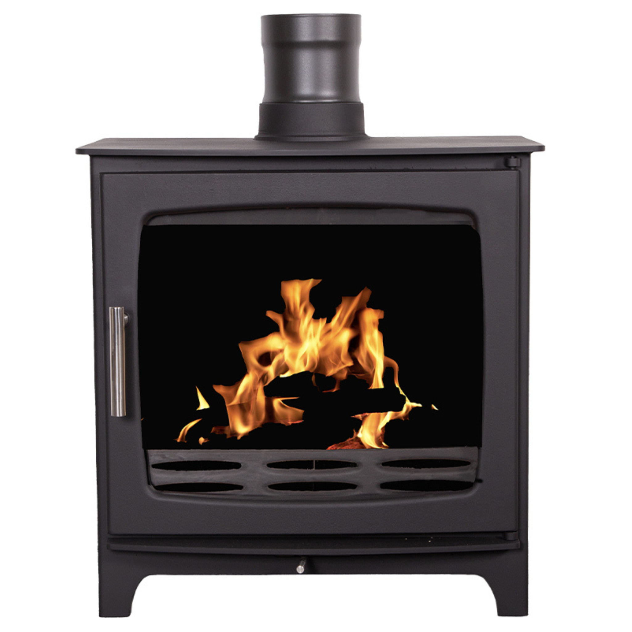 Carron Revolution 7.3kW Wood Burning Stove - Matt Black