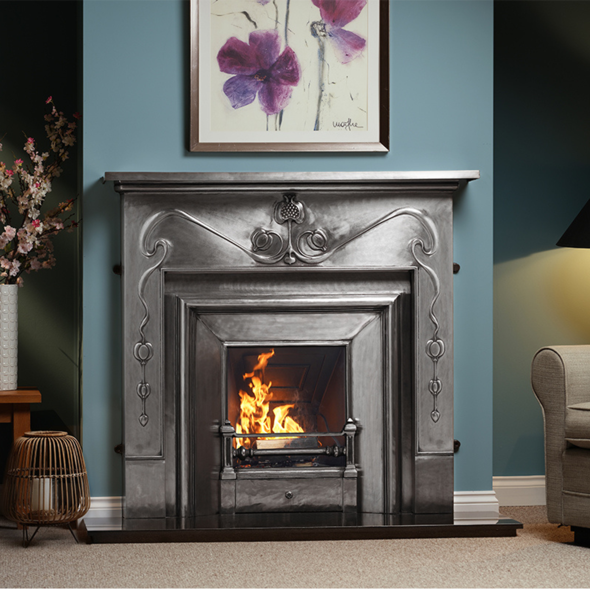 Carron Royal Cast Iron Fireplace Insert