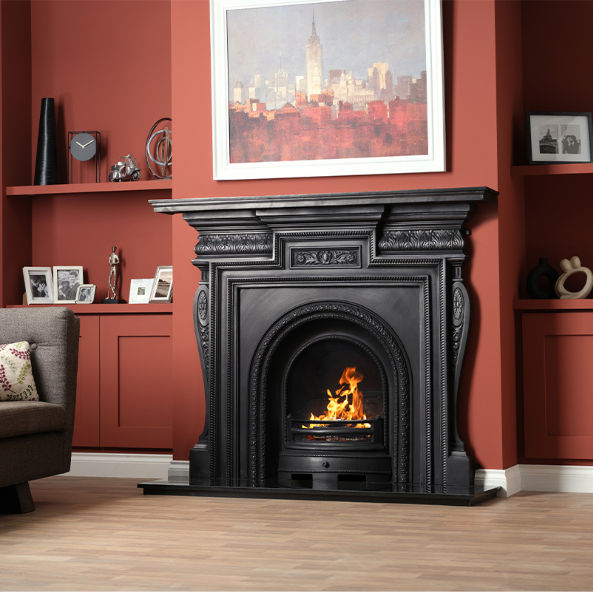 Carron Scotia Cast Iron Fireplace Insert