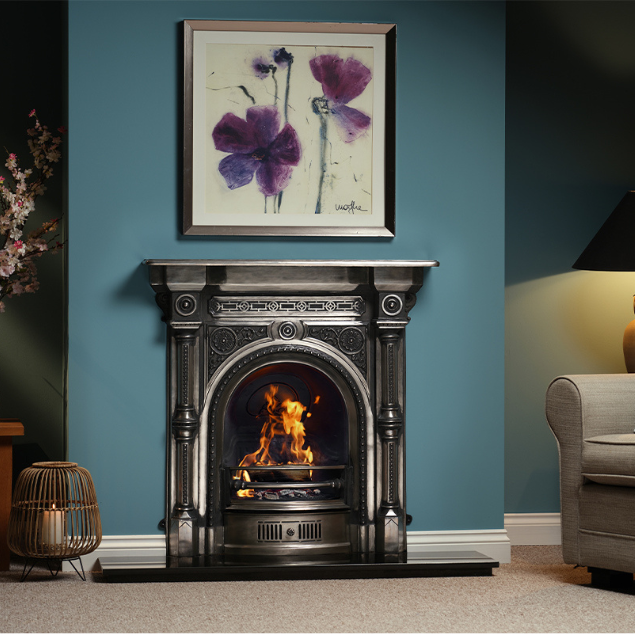 Carron Tweed Cast Iron Combination Fireplace