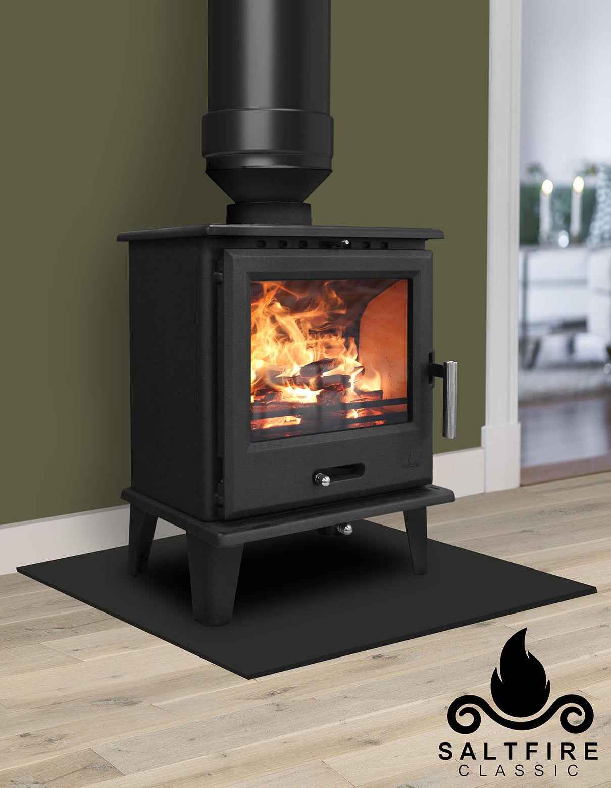 Saltfire Classic 5kW Wood Burning Stove Saltfire