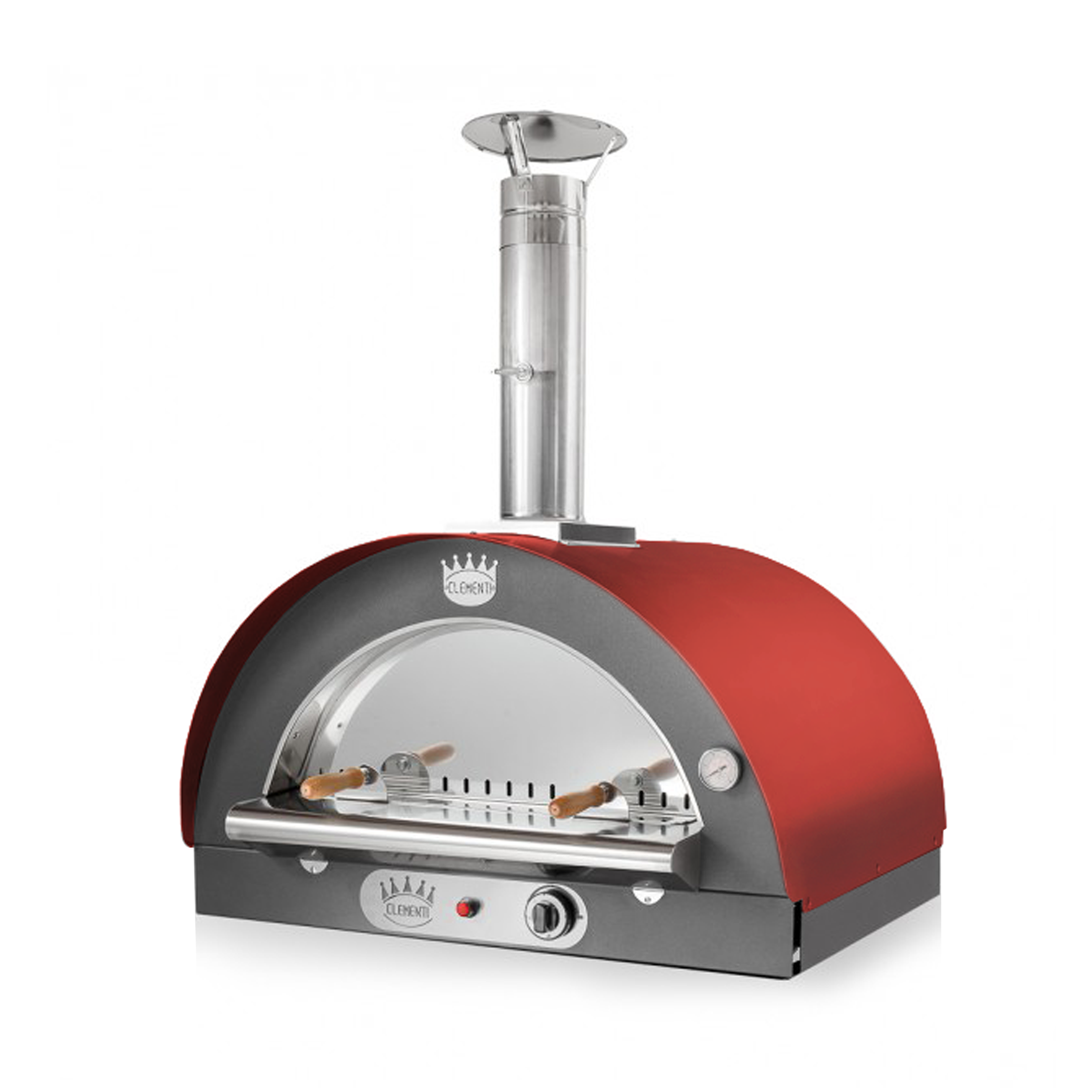 Clementi Pulcinella Dual Fuel Pizza Oven - 100 x 80