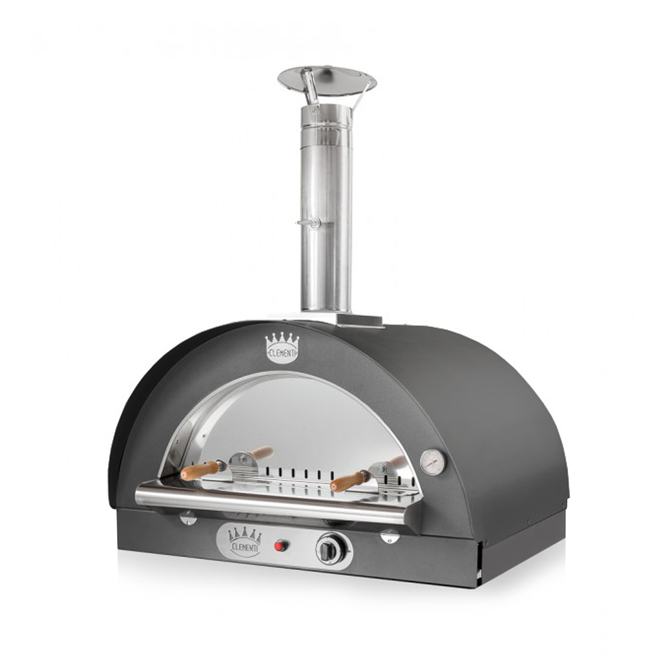 Clementi Pulcinella Dual Fuel Pizza Oven - 100 x 80