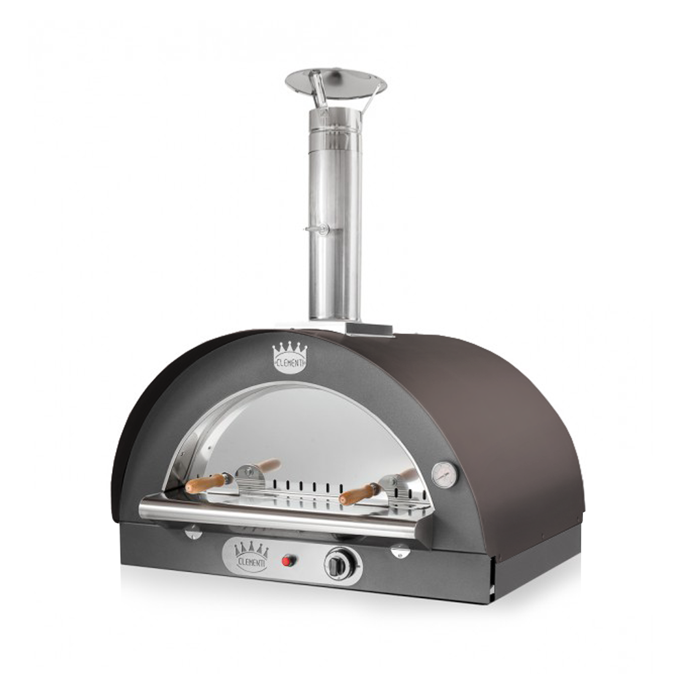 Clementi Pulcinella Dual Fuel Pizza Oven - 100 x 80