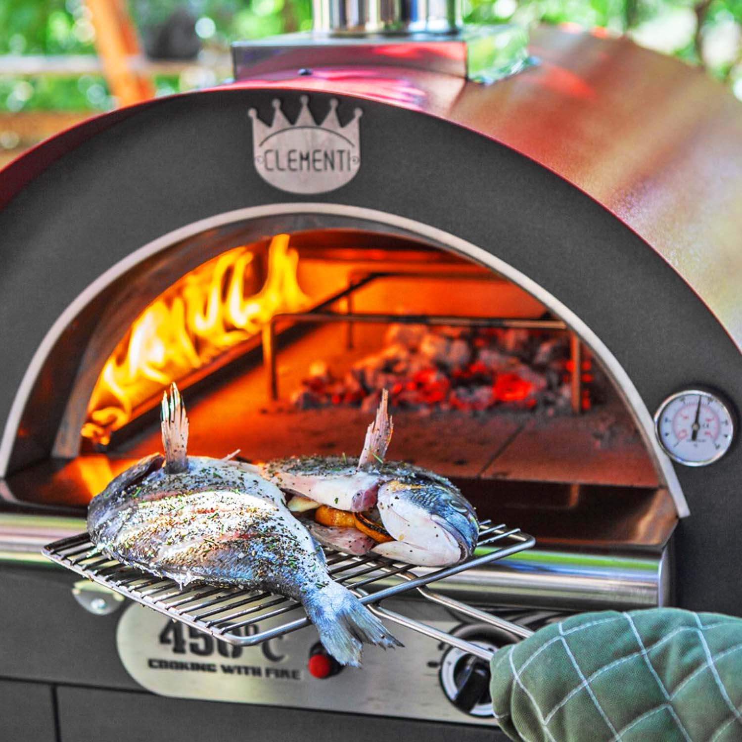 Clementi Pulcinella Dual Fuel Pizza Oven - 60 x 60