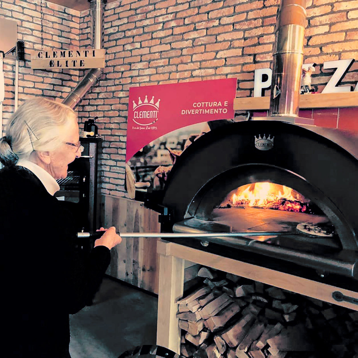 Clementi Pulcinella Wood Fired Pizza Oven - 100 x 80 (Includes 6 Piece Toolkit)