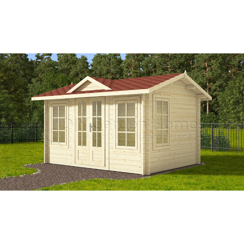 Eurovudas Clockhouse Log Cabin - 4m x 3m