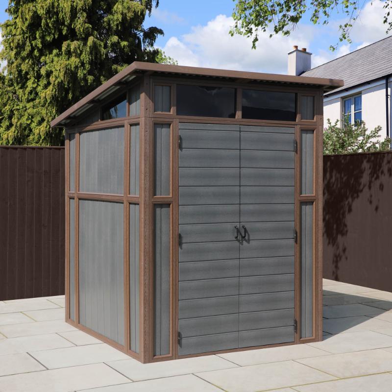 Mercia Premium Composite Pent Shed - 7ft x 7ft