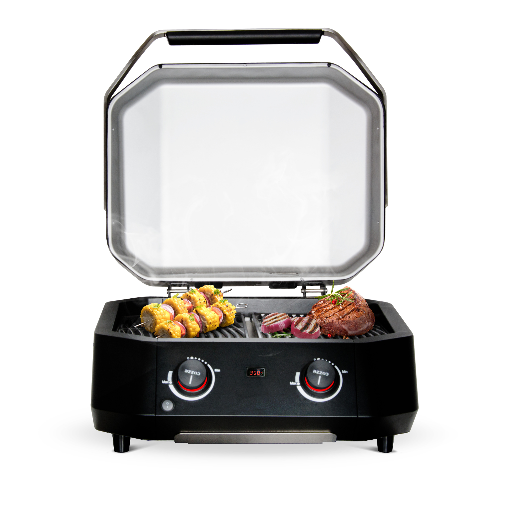 Cozze E-500 Dual Burner Electric Grill (230V) - 51 × 39 cm (Cooking Area) Cozze Dream